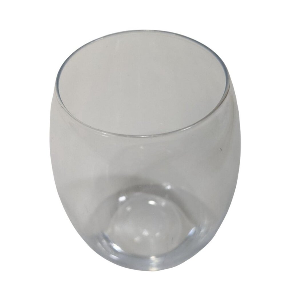 Small Glass Bud vase 4 Inches High 3 Inches Wide 62e